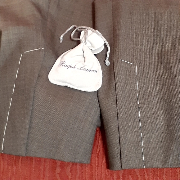 RALPH LAUREN PURPLE LABEL 2 Button Long Sleeve 100% Wool Blazer Men's Sz 44L - Picture 9 of 16